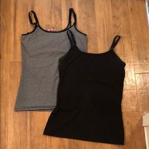 Glamour mom nursing tank tops set of two M